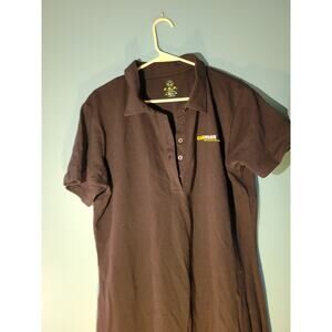 FSP Ladies Black Car Max Short Sleeve Polo Size XL